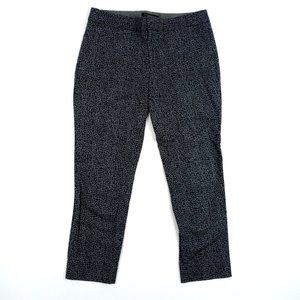 BANANA REPUBLIC | NAVY Print Hampton Fit Slim Stretch | Dress Pants/Trousers